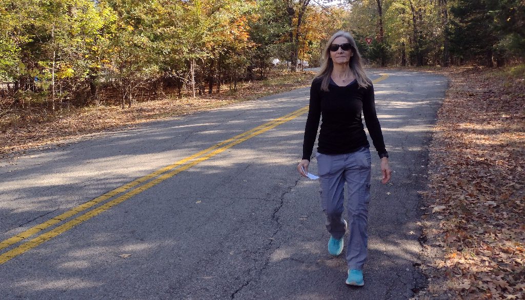 woman walking