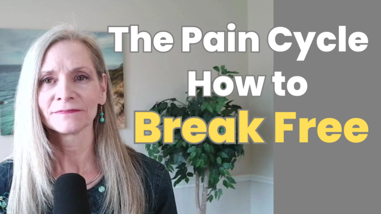 Debbie Murphy explaining the chronic pain cycle