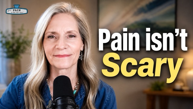 Debbie Murphy explaining how pain works in the brain and body