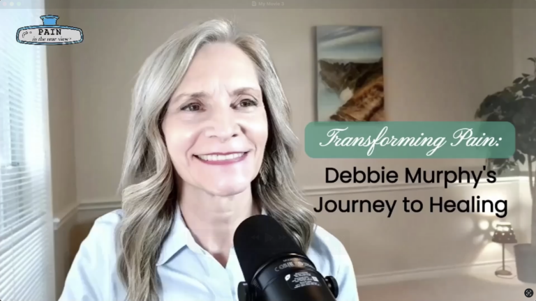 Debbie Murphy sharing the start of her chronic pain recovery story