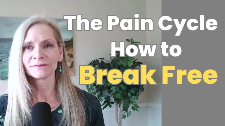Debbie Murphy explaining the chronic pain cycle