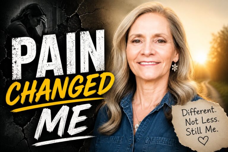 Debbie Murphy talking about identity and who you are beyond chronic pain