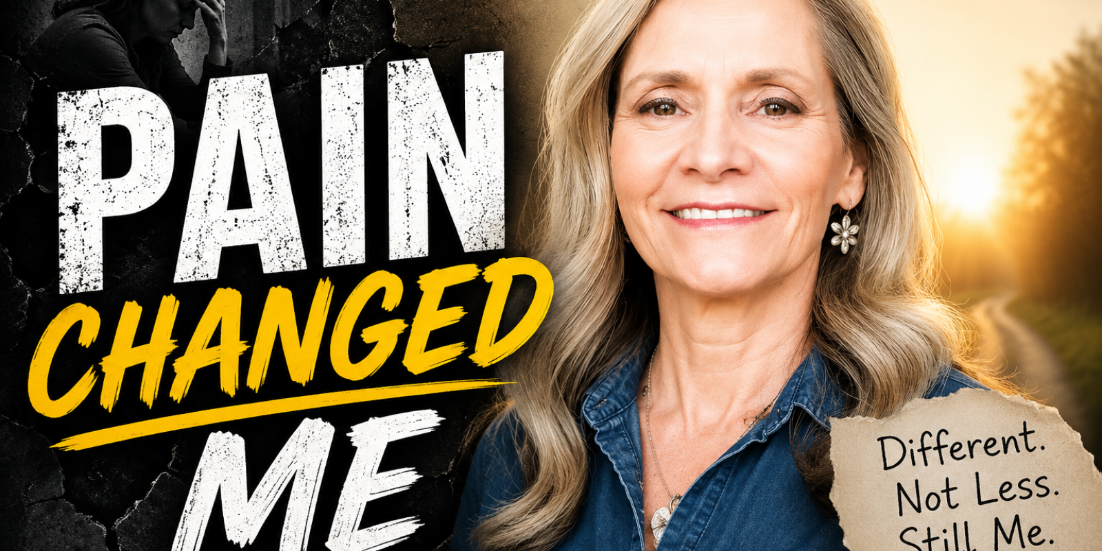 Debbie Murphy talking about identity and who you are beyond chronic pain