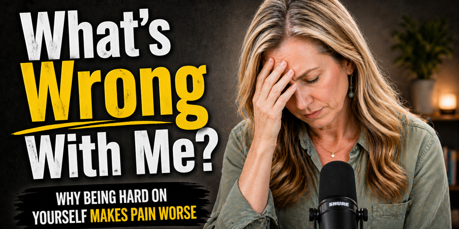 Debbie Murphy explaining self-compassion for chronic pain