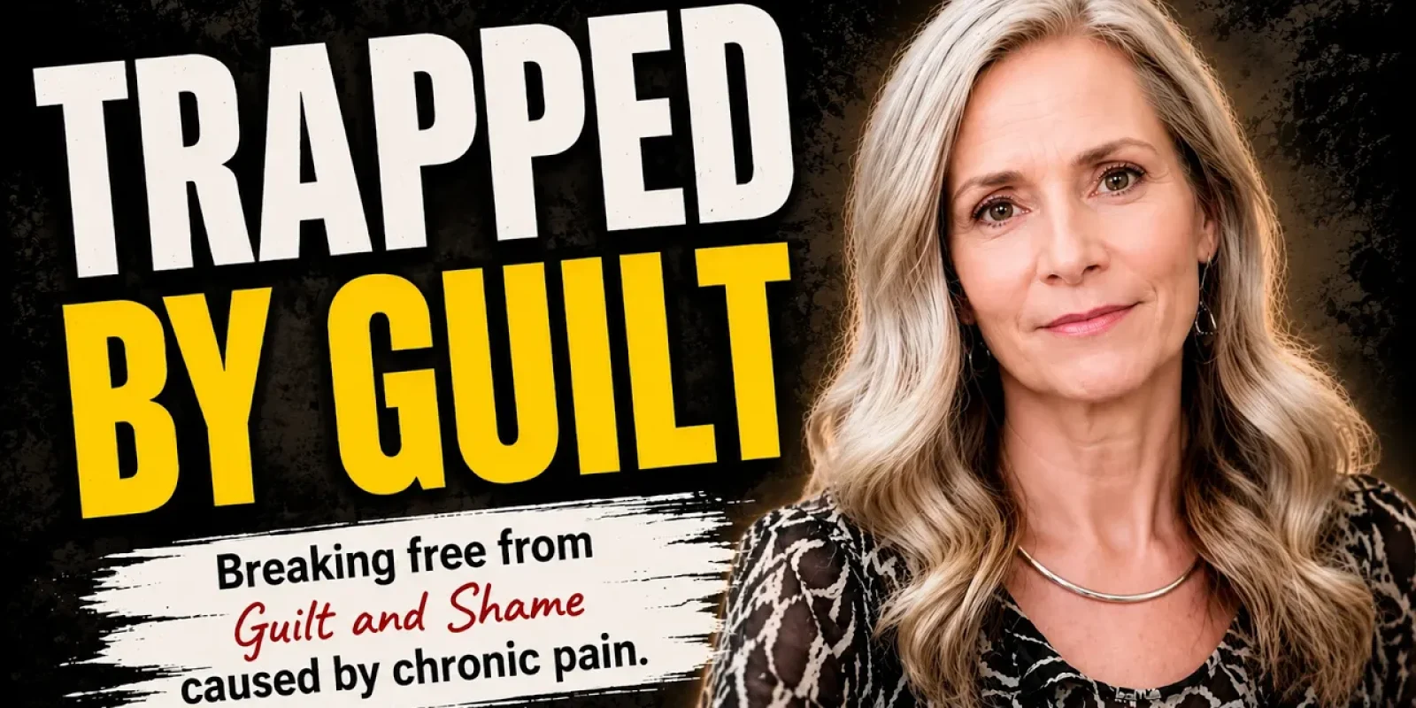 Debbie Murphy talking about guilt and shame with chronic pain